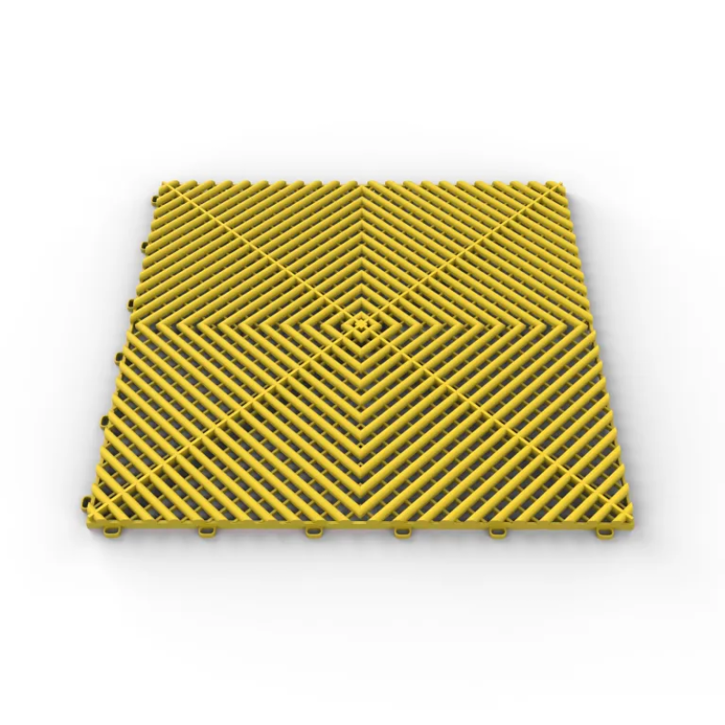 Floor tiles GUMI-GRID04/ Yellow